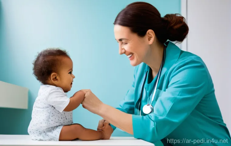 신생아 영양 상태 평가와 소아과 진료 - **Prompt:** A cheerful, chubby-cheeked baby, approximately 7-8 months old, sitting upright in a clea... 신생아 영양 상태 평가와 소아과 진료 - **Prompt:** A cheerful, chubby-cheeked baby, approximately 7-8 months old, sitting upright in a clea...