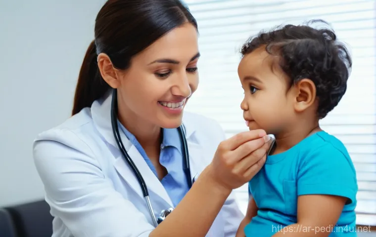 소아과에서 시행하는 기생충 검사 - **Prompt:** A cheerful, young child (around 5 years old), fully clothed in clean, bright outdoor pla... 소아과에서 시행하는 기생충 검사 - **Prompt:** A cheerful, young child (around 5 years old), fully clothed in clean, bright outdoor pla...